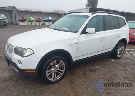 2007 BMW X3 3.0Si from USA, damaged, VIN WBXPC93457WF01682